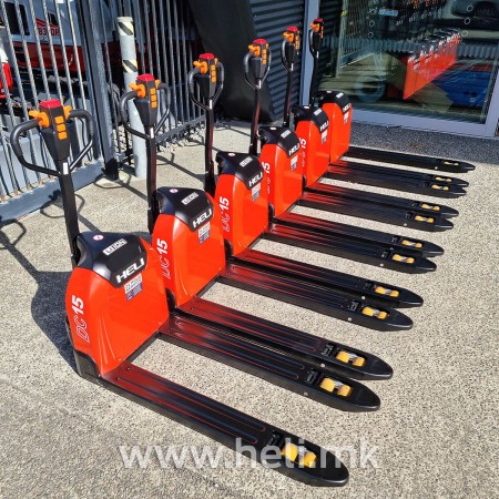 Зголемете ја безбедноста и ефикасноста со Heli електричен палетар CBDJ20-Li